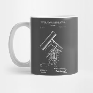 Telescope Patent White Mug